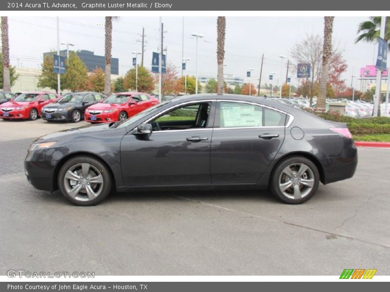 Graphite Luster Metallic / Ebony 2014 Acura TL Advance