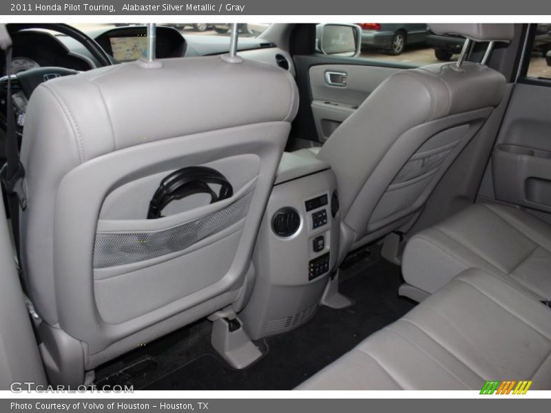 Alabaster Silver Metallic / Gray 2011 Honda Pilot Touring