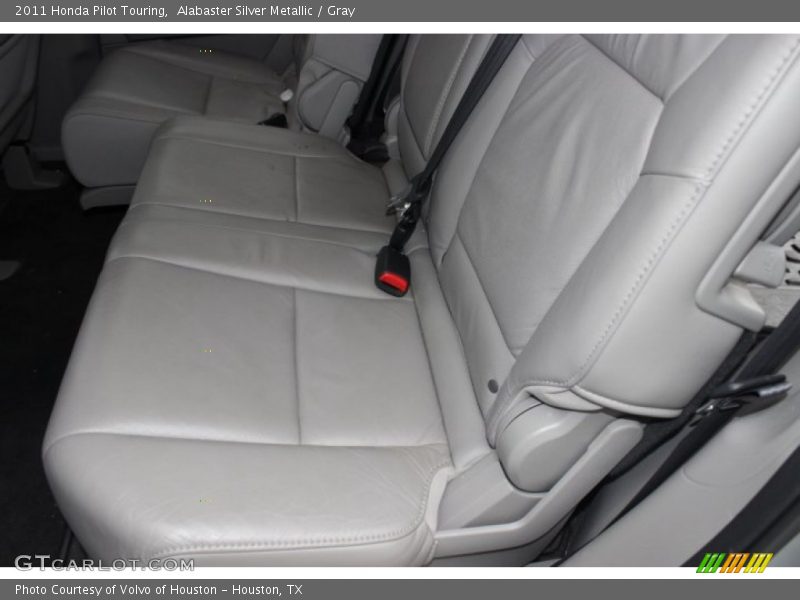 Alabaster Silver Metallic / Gray 2011 Honda Pilot Touring