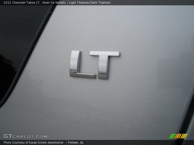 Silver Ice Metallic / Light Titanium/Dark Titanium 2012 Chevrolet Tahoe LT