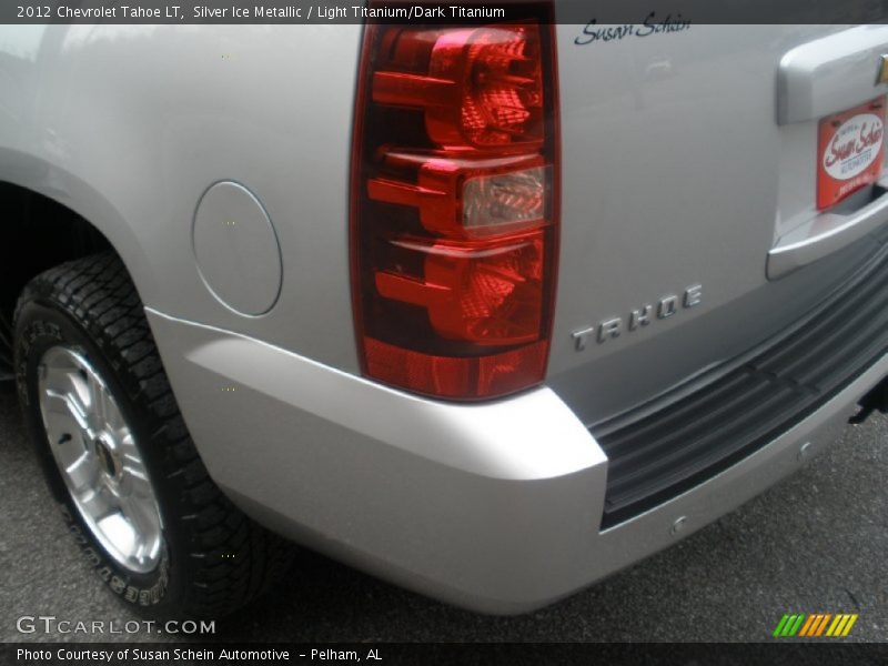 Silver Ice Metallic / Light Titanium/Dark Titanium 2012 Chevrolet Tahoe LT