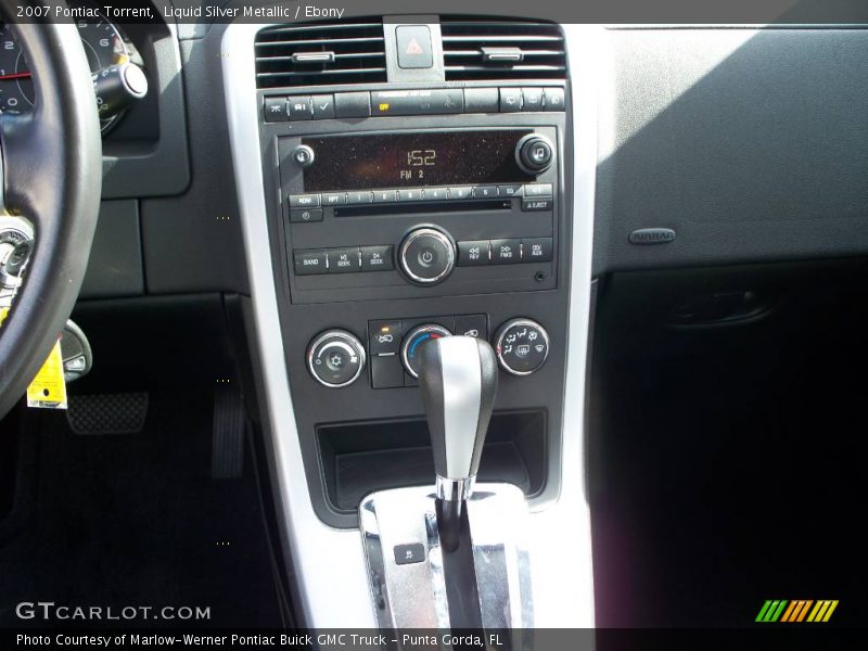 Liquid Silver Metallic / Ebony 2007 Pontiac Torrent