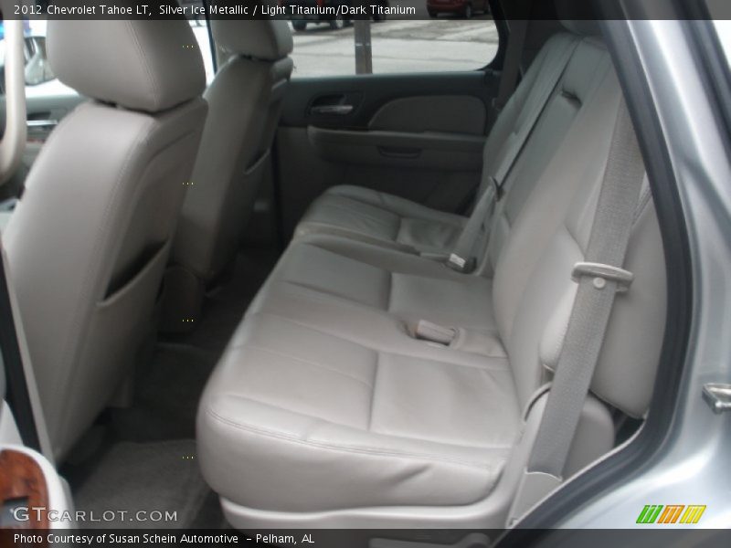 Silver Ice Metallic / Light Titanium/Dark Titanium 2012 Chevrolet Tahoe LT