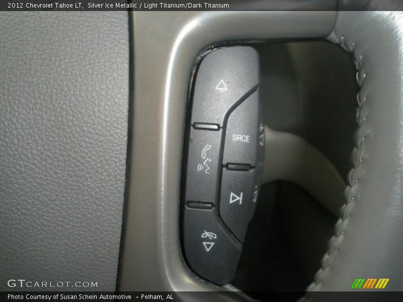 Silver Ice Metallic / Light Titanium/Dark Titanium 2012 Chevrolet Tahoe LT