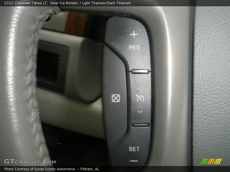 Silver Ice Metallic / Light Titanium/Dark Titanium 2012 Chevrolet Tahoe LT