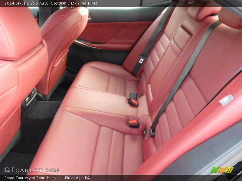 Obsidian Black / Rioja Red 2014 Lexus IS 250 AWD