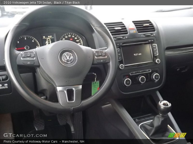 Black / Titan Black 2010 Volkswagen Jetta TDI Sedan