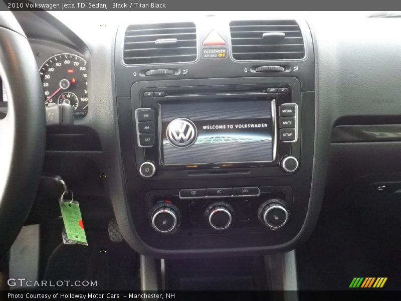Black / Titan Black 2010 Volkswagen Jetta TDI Sedan