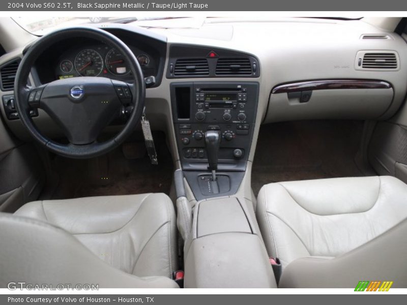 Black Sapphire Metallic / Taupe/Light Taupe 2004 Volvo S60 2.5T