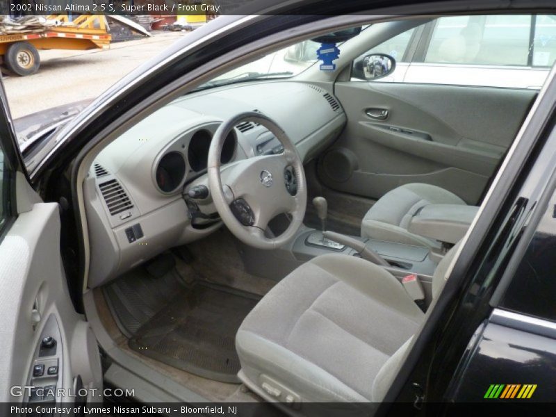 Super Black / Frost Gray 2002 Nissan Altima 2.5 S