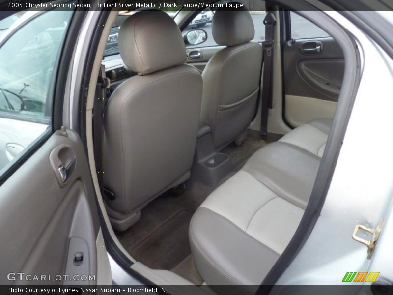 Brilliant Silver Metallic / Dark Taupe/Medium Taupe 2005 Chrysler Sebring Sedan