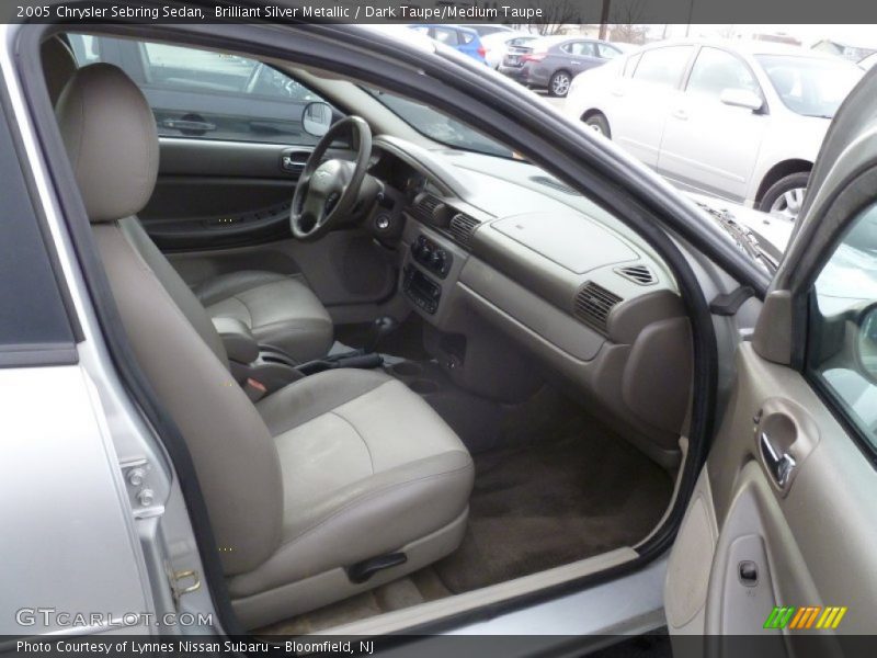 Brilliant Silver Metallic / Dark Taupe/Medium Taupe 2005 Chrysler Sebring Sedan