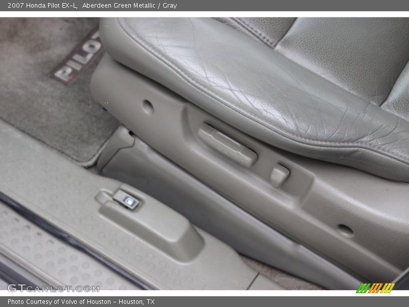 Aberdeen Green Metallic / Gray 2007 Honda Pilot EX-L