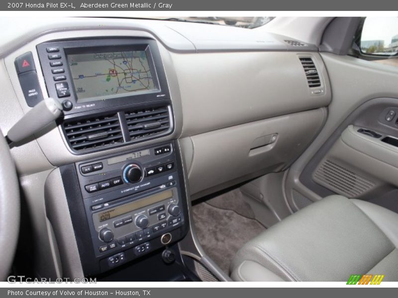 Aberdeen Green Metallic / Gray 2007 Honda Pilot EX-L