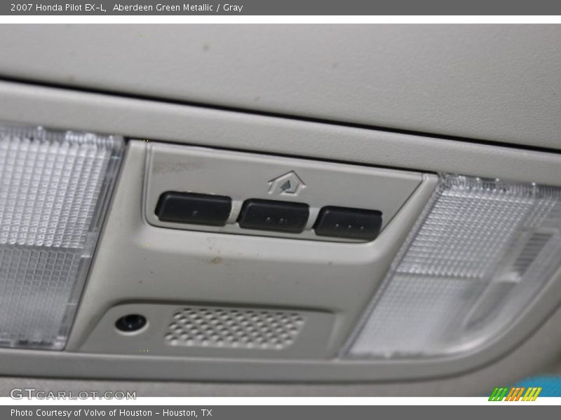 Aberdeen Green Metallic / Gray 2007 Honda Pilot EX-L