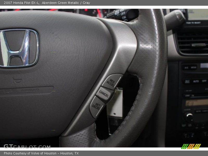 Aberdeen Green Metallic / Gray 2007 Honda Pilot EX-L