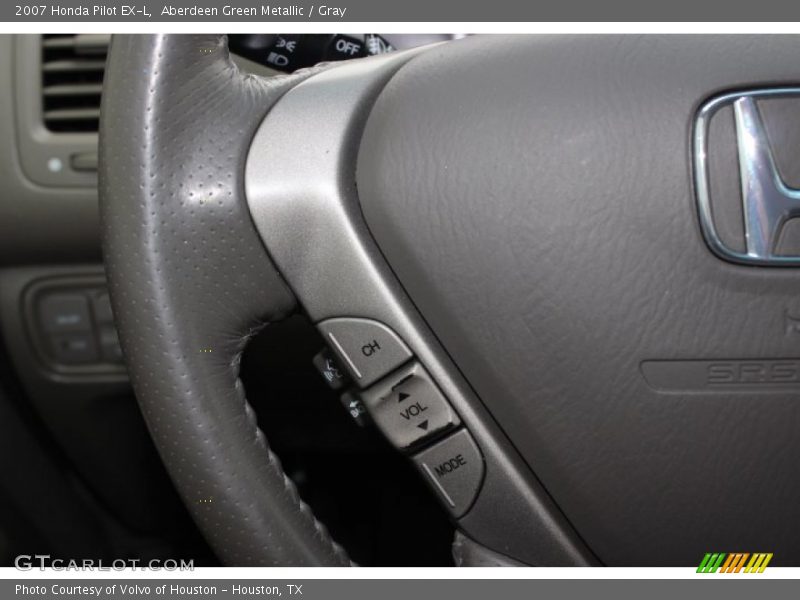 Aberdeen Green Metallic / Gray 2007 Honda Pilot EX-L