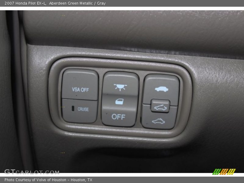 Aberdeen Green Metallic / Gray 2007 Honda Pilot EX-L