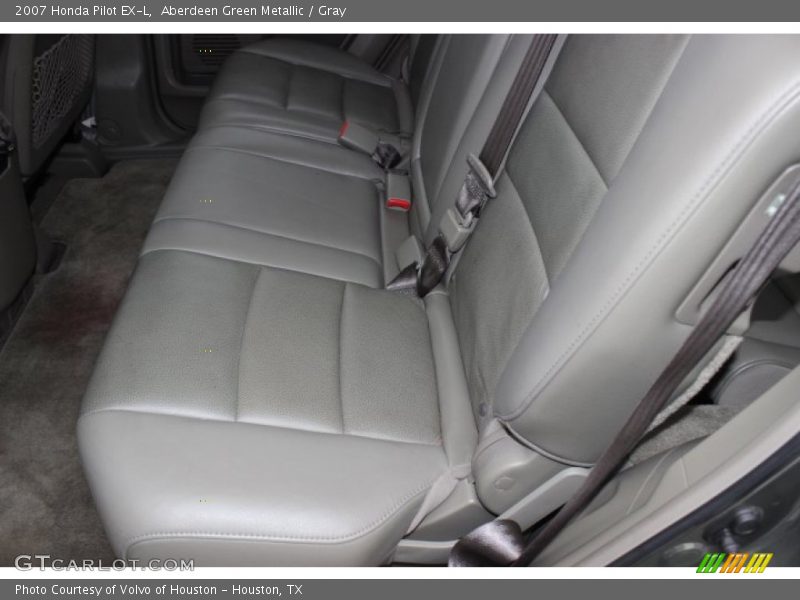 Aberdeen Green Metallic / Gray 2007 Honda Pilot EX-L
