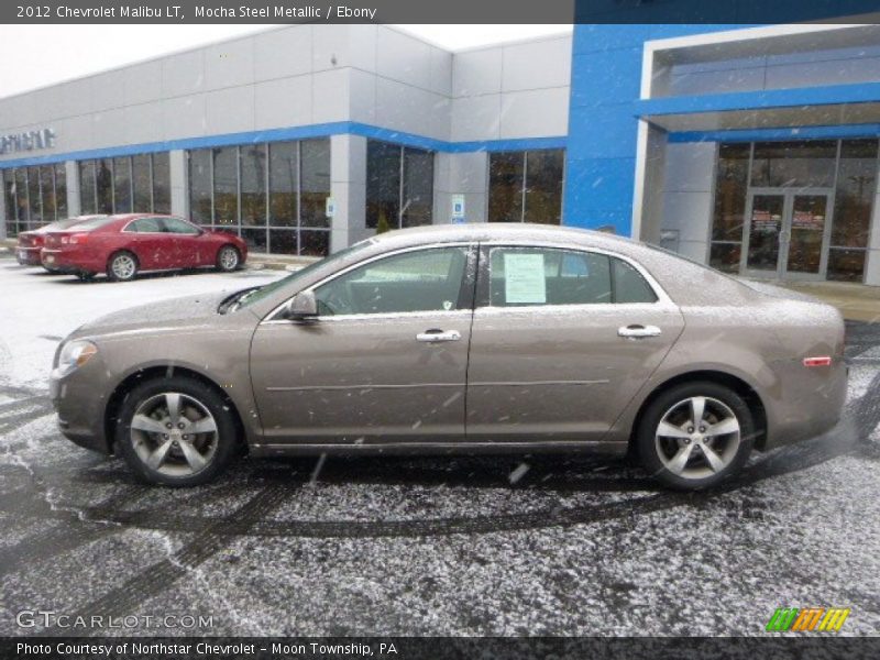 Mocha Steel Metallic / Ebony 2012 Chevrolet Malibu LT