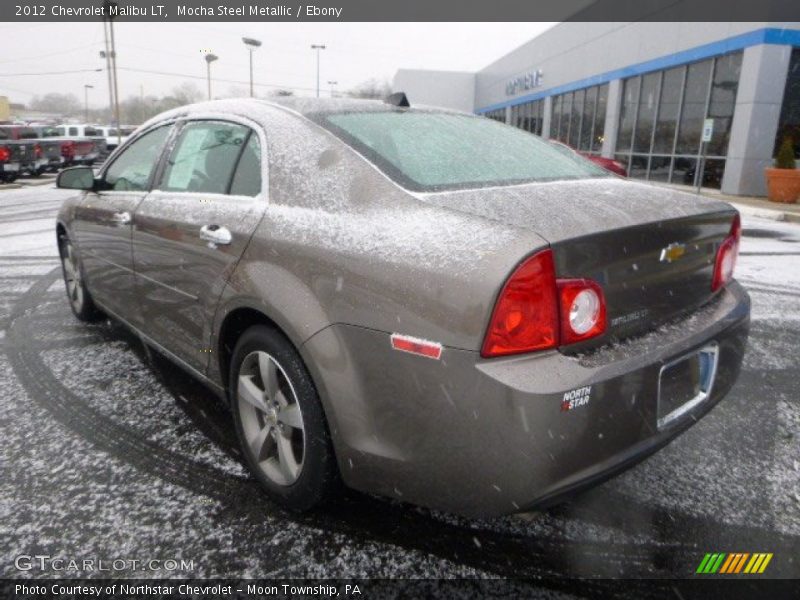 Mocha Steel Metallic / Ebony 2012 Chevrolet Malibu LT