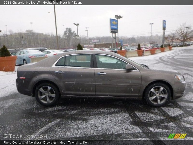 Mocha Steel Metallic / Ebony 2012 Chevrolet Malibu LT