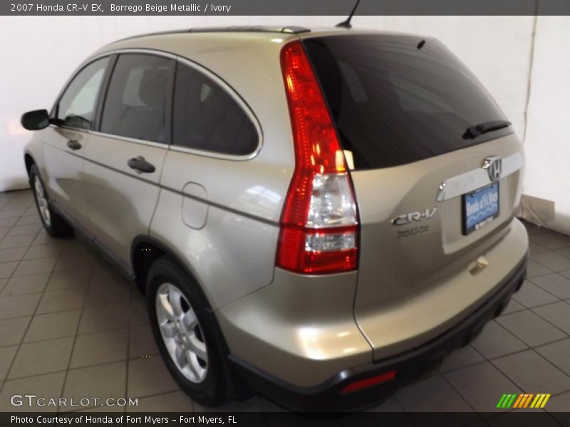 Borrego Beige Metallic / Ivory 2007 Honda CR-V EX