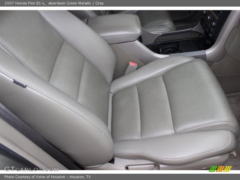 Aberdeen Green Metallic / Gray 2007 Honda Pilot EX-L