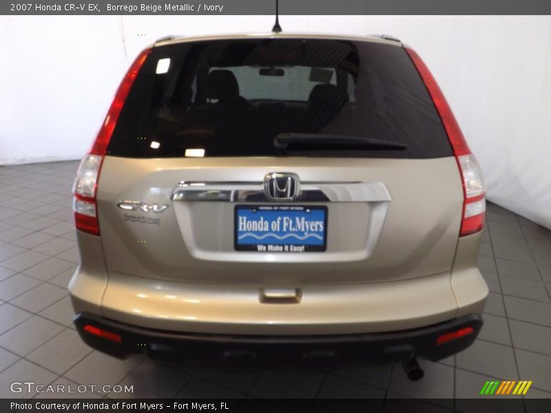 Borrego Beige Metallic / Ivory 2007 Honda CR-V EX