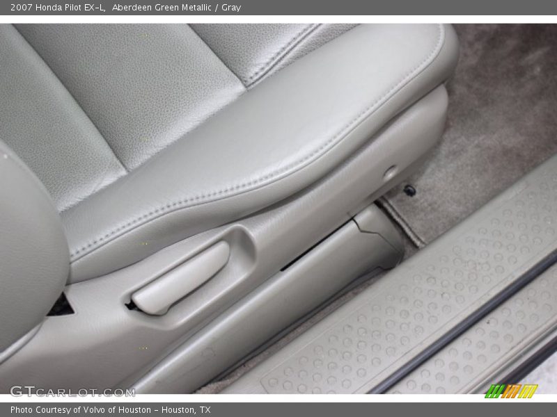 Aberdeen Green Metallic / Gray 2007 Honda Pilot EX-L