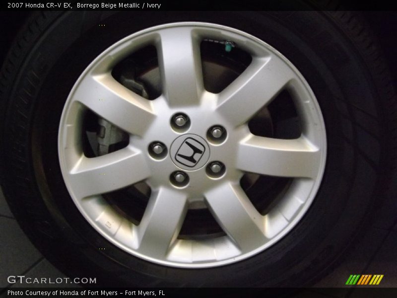 Borrego Beige Metallic / Ivory 2007 Honda CR-V EX