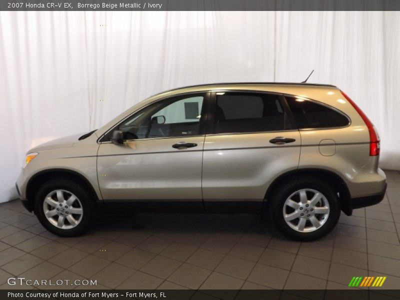 Borrego Beige Metallic / Ivory 2007 Honda CR-V EX