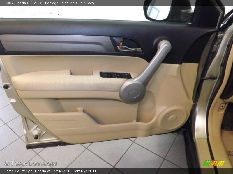 Borrego Beige Metallic / Ivory 2007 Honda CR-V EX