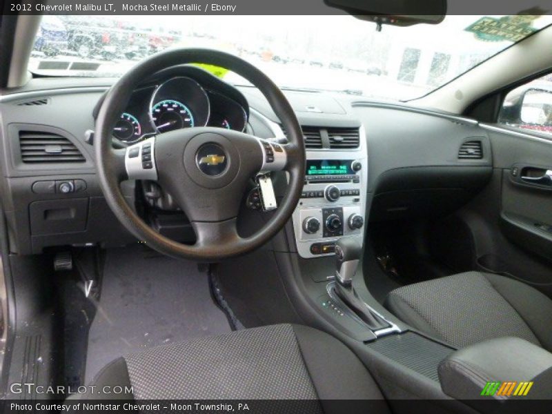 Mocha Steel Metallic / Ebony 2012 Chevrolet Malibu LT