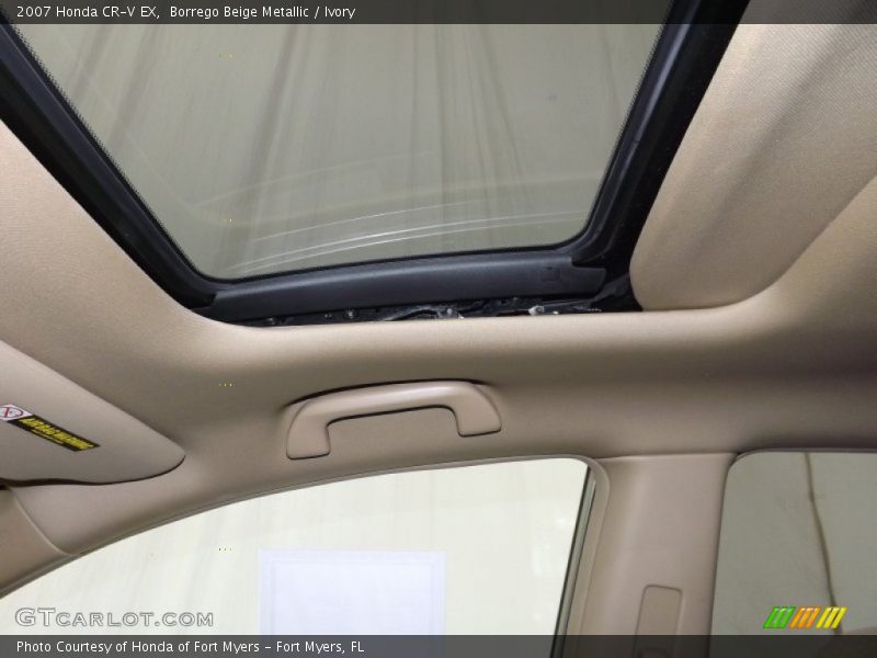 Borrego Beige Metallic / Ivory 2007 Honda CR-V EX
