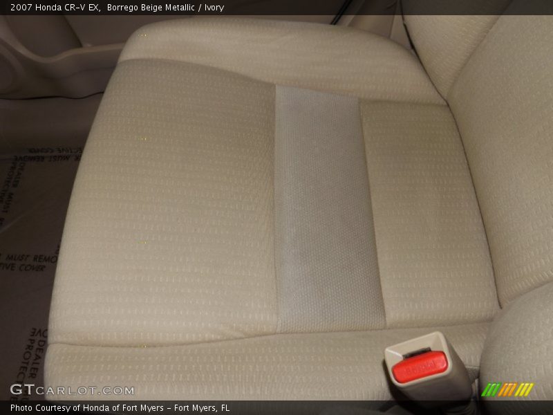 Borrego Beige Metallic / Ivory 2007 Honda CR-V EX