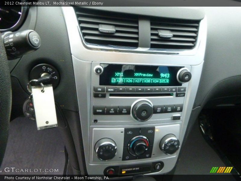 Mocha Steel Metallic / Ebony 2012 Chevrolet Malibu LT