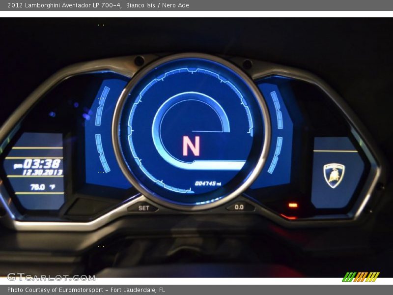  2012 Aventador LP 700-4 LP 700-4 Gauges