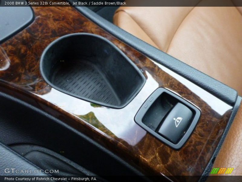 Jet Black / Saddle Brown/Black 2008 BMW 3 Series 328i Convertible