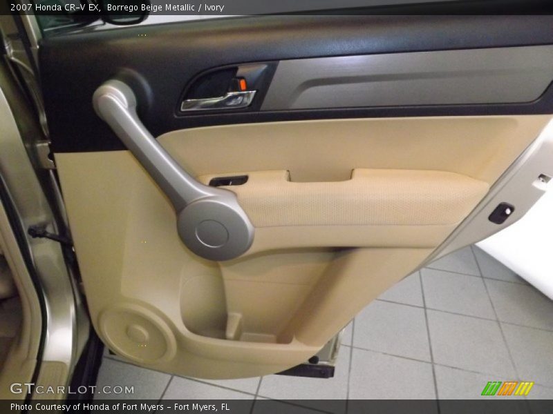 Borrego Beige Metallic / Ivory 2007 Honda CR-V EX