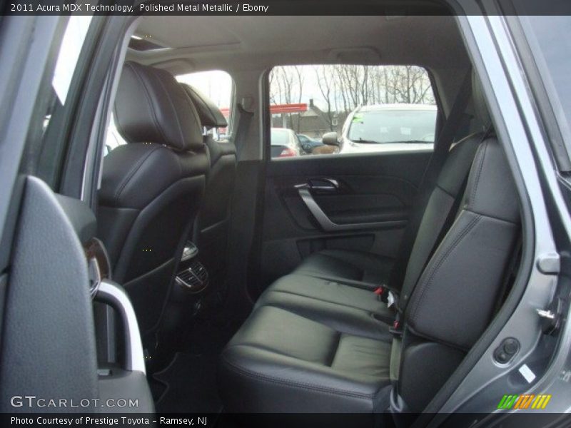 Polished Metal Metallic / Ebony 2011 Acura MDX Technology