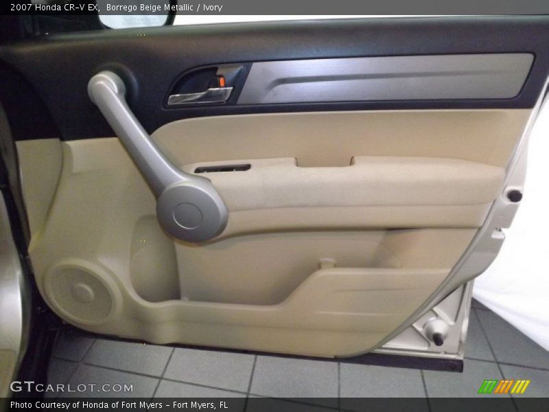 Borrego Beige Metallic / Ivory 2007 Honda CR-V EX