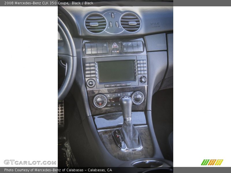 Black / Black 2008 Mercedes-Benz CLK 350 Coupe