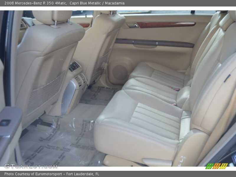 Capri Blue Metallic / Macadamia 2008 Mercedes-Benz R 350 4Matic