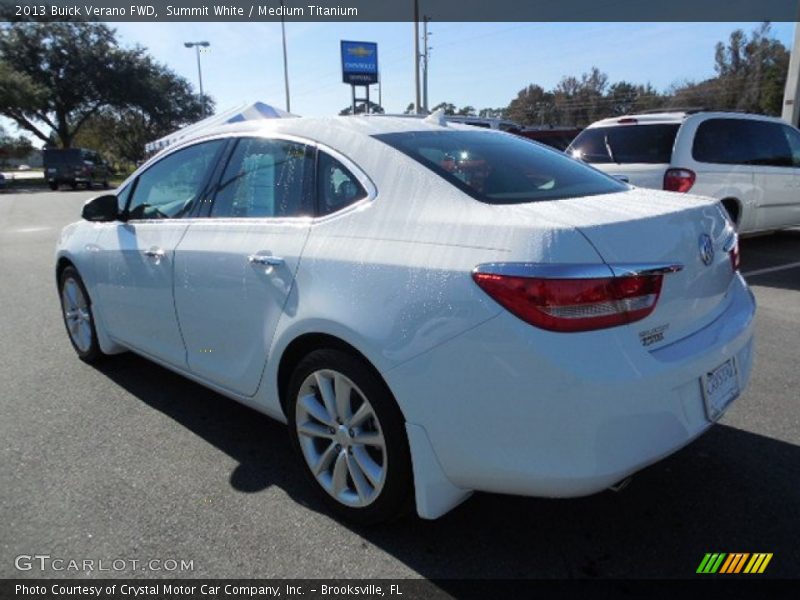 Summit White / Medium Titanium 2013 Buick Verano FWD