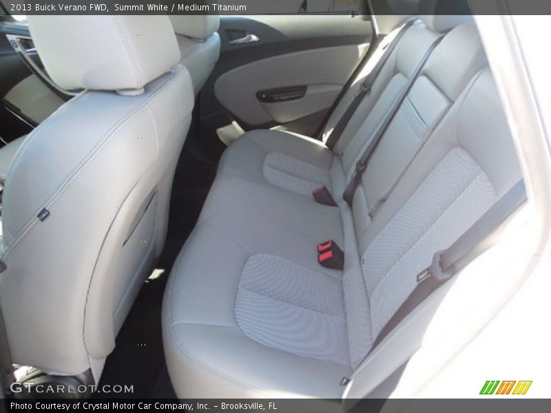 Rear Seat of 2013 Verano FWD