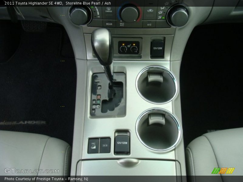Shoreline Blue Pearl / Ash 2011 Toyota Highlander SE 4WD