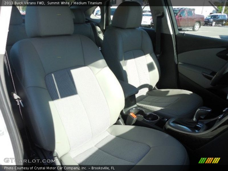 Summit White / Medium Titanium 2013 Buick Verano FWD