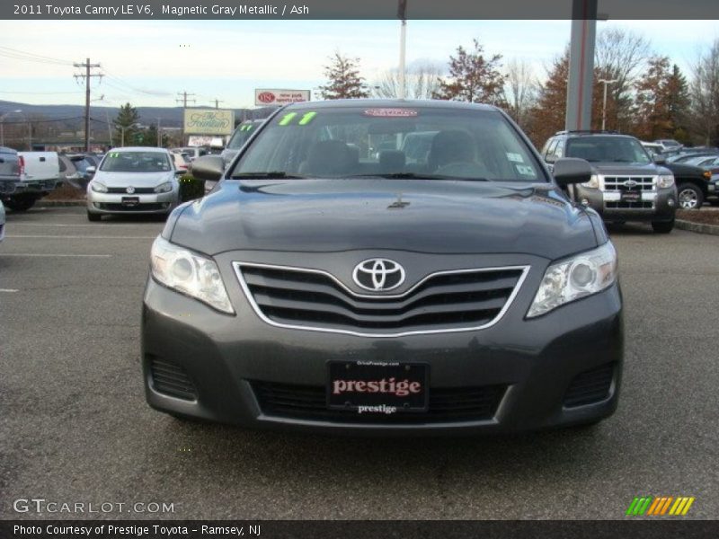 Magnetic Gray Metallic / Ash 2011 Toyota Camry LE V6