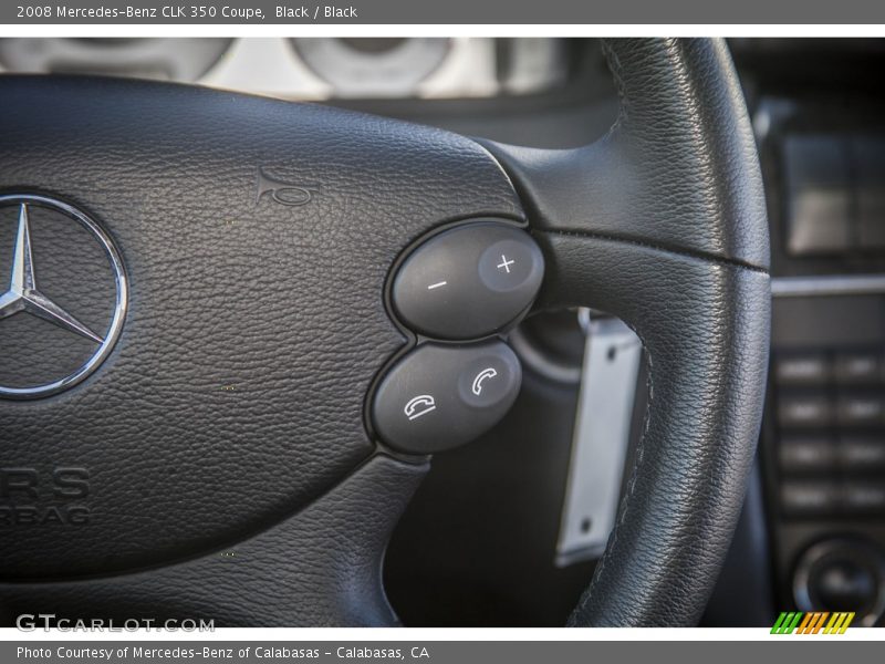 Black / Black 2008 Mercedes-Benz CLK 350 Coupe